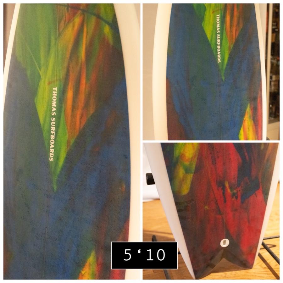 TWINZER ABSTRACT THOMAS SURFBOARD FUTURE FIN&FCSタブ仕様
