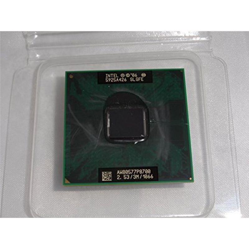 新発売の Intel SLGFE - P ソケット 3MB 1066MHz 2.53GHz モバイルCPU P8700 DUO 2 Core インテル CPU