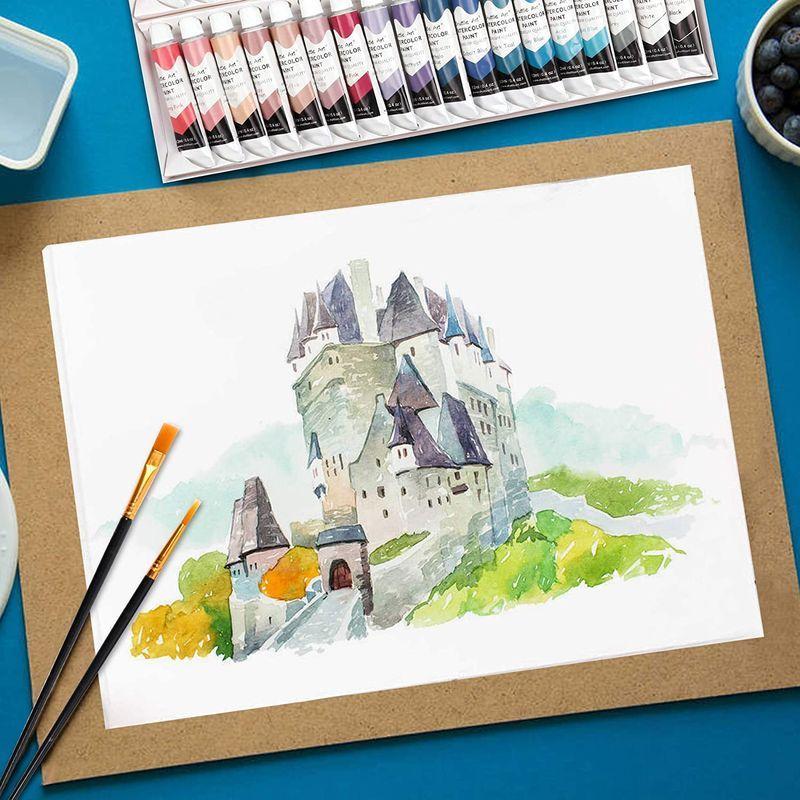 全日本送料無料 絵具 顔料 Shuttle Art 水彩絵の具 36色セット 透明水彩 12ml チューブ 大人の塗り絵 水彩画 お絵描き 美術 画材セット 学校用 幼 Www Threeriversofs Com