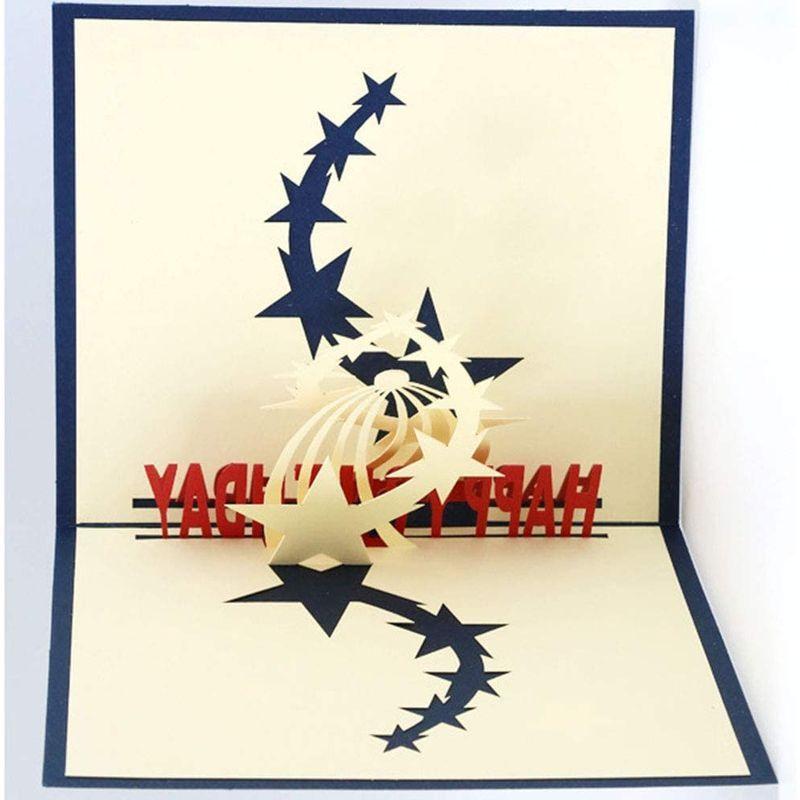 愛用 Eve 星ポップアップグリーティングカードお誕生日おめでとうございます3d Greeting Cardかわいい誕生日グリーティングカード立体 ポストカード 絵葉書 Power E Ru