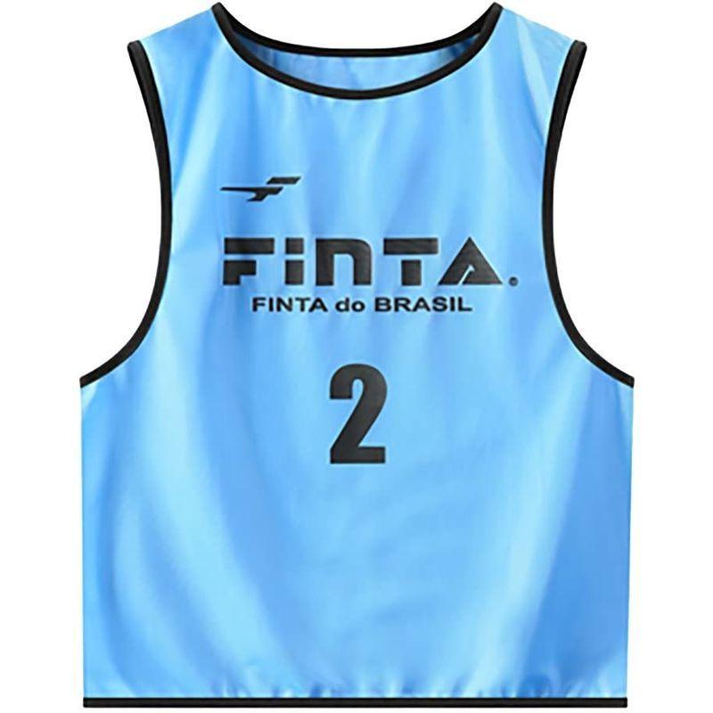 フィンタ サッカー 大人用 ビブス 10枚セット フリーサイズ FT6513 全8色 (サックス)|ti-hk|03