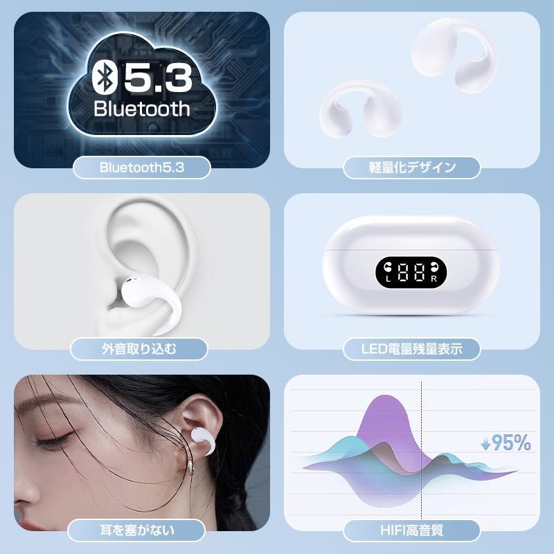 ワイヤレスイヤホン AAC対応 イヤホン Bluetoothイヤホン ヘッドホン