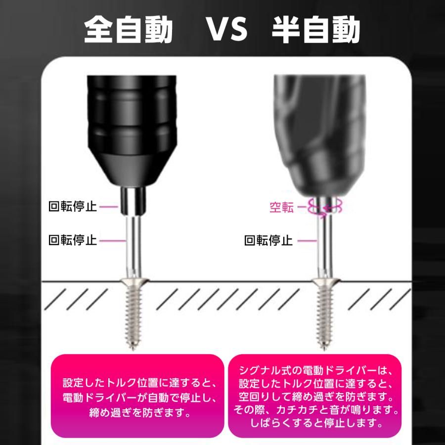 電動ドライバー USB充電式 小型女性 アタッチメント 工具 ペン型 ビット10種類セット 安い トルク おすすめ type-c タイプc |  | 09