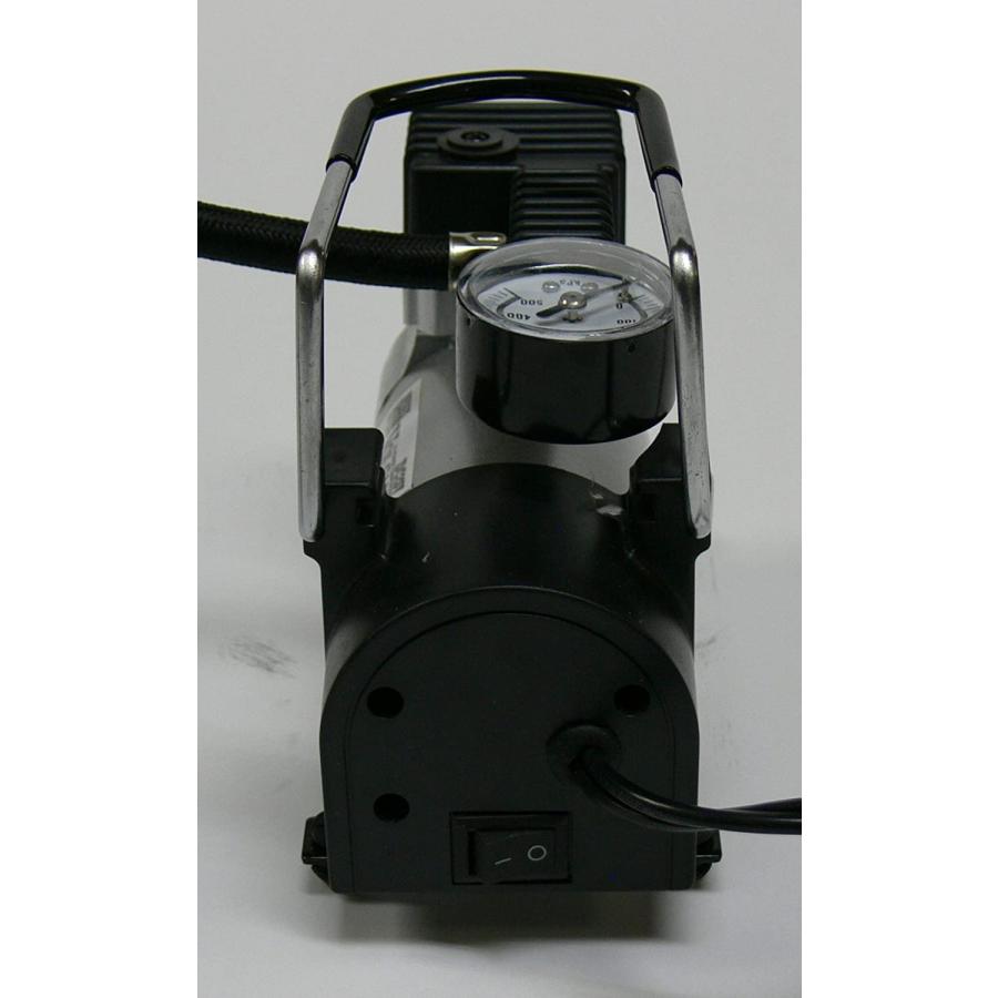 空気入れ ハイパワーコンプレッサー 車 自転車 バイク 浮き輪 ボート エマーソン ガレージ用品 EM-240 |  | 02