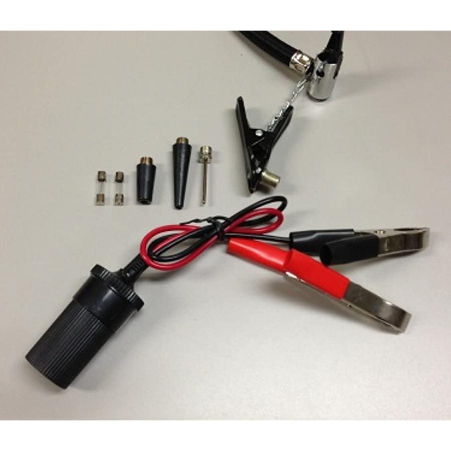 空気入れ ハイパワーコンプレッサー 車 自転車 バイク 浮き輪 ボート エマーソン ガレージ用品 EM-240 |  | 03