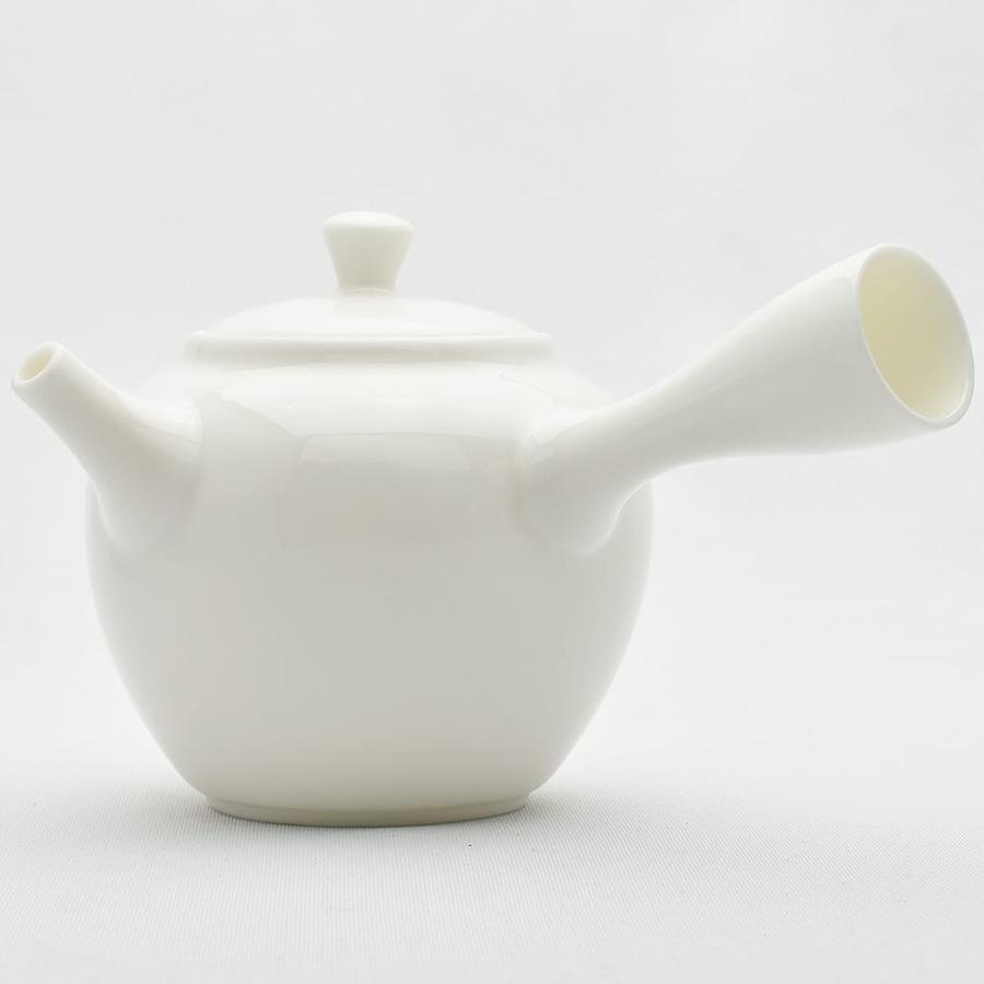 把手白壺 170ml（満水200ml）中国茶器・茶壺・急須・ティーポット｜tian-xiang-y