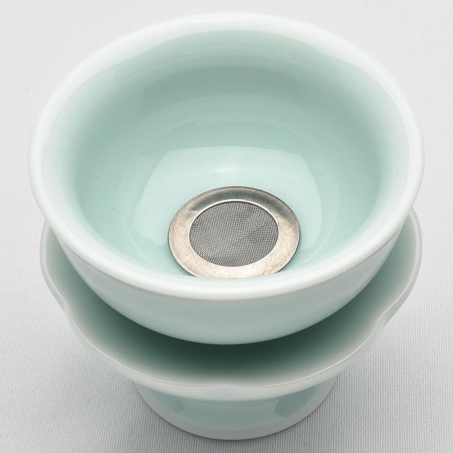 楽天市場】青磁の中国茶器・西施壺(哥窯梅子青)150ml（満水180ml