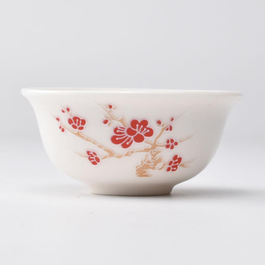 中国　古七宝琺瑯彩　花文　茶入　一對　M　R6636 中国 古七宝琺瑯彩 花卉文瓶 M R4213