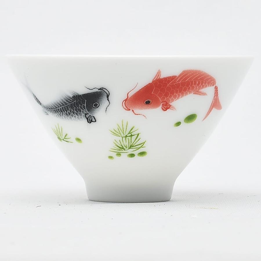 五彩　南蛮人紋小杯①　茶器　送料込み0621 五彩 南蛮人紋小杯① 茶器 送料込み0621 五彩 南蛮人紋小