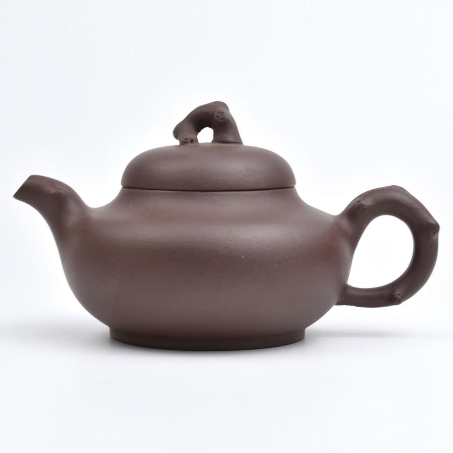 天香茶行 宜興紫砂壺 枝節（徐方梅・濃茶）200ml 中国茶器 急須 : 天香 