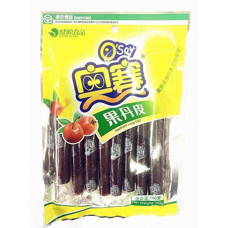 奥賽 果丹皮 さんざしのお菓子 サンザシ巻き 個包装 サンザシ 中華食品 中華 物産 中華食材 160g さんざし サンザシ  :D100611:天華中華物産店 - 通販 - Yahoo!ショッピング