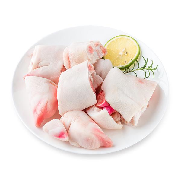 送料無料 3袋セット 専門店 切豚足 豚足カット 1kg 日本国内産 テビチ 済み 猪足カット 猪足 切猪蹄 猪爪 中華食材 生とんそく 中華食品