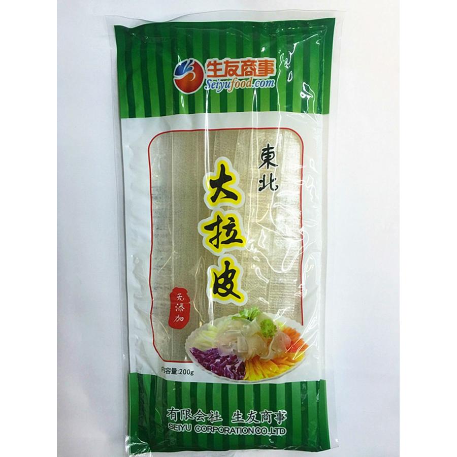 2021新作】東北大拉皮 春雨 200g はるさめ 板状 200g 春雨サラダやしゃぶしゃぶ 中華食材 寛粉皮 お勧め 鍋料理 ポイント消化 春雨 戎 国産 はるさめ 70g*4袋セット