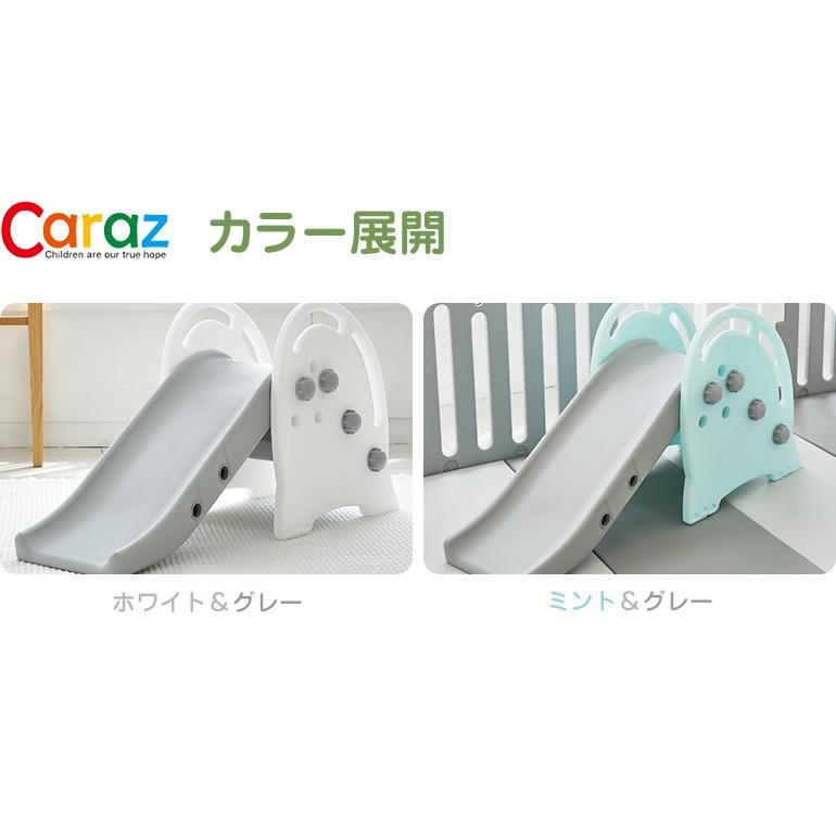 Caraz 滑り台 室内 屋外 キッズ おもちゃ 子供 男の子 女の子 収納 白 折り畳み ベビー 出産祝い マット ジョイントマット ギフト  クリスマス プレゼント :slide-b:盛光ストア - 通販 - Yahoo!ショッピング