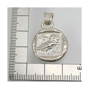 古代ギリシャ コインネックレス 「アテナ神/フクロウ 古代ギリシャ コインネックレス 「アテナ神/フクロウ
