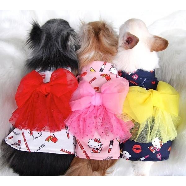 オッティ Otty ＋ハローキティ HELLOKITTY 浴衣 小型犬 犬服