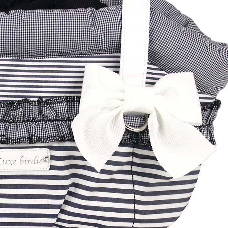 リュクスバーディ Luxe birdie リボンピクニックキャリー 小型犬 犬用 ペット キャリーバッグ セレブ 送料無料 
