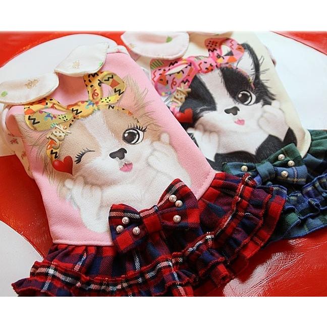 J Kアニマルズ J K Animals はるちゃん こなつちゃん ワンピース 4s 4s L 小型犬 犬服 ウエア ワンピース ドレス A Tiara Pets Japan 通販 Yahoo ショッピング