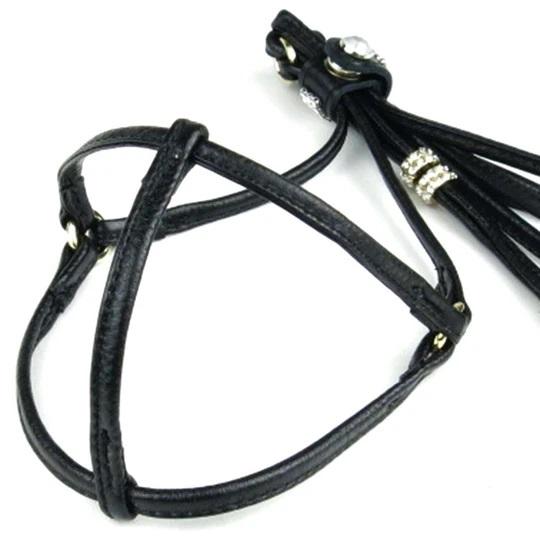 ☆受注生産☆リュクスバーディ Luxe birdie ロンデル胴輪リード 小型犬