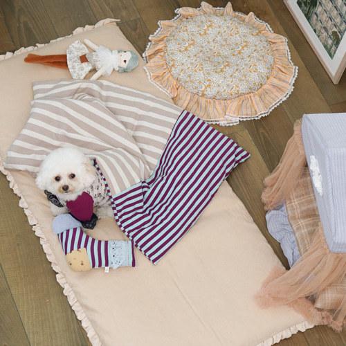 ルイスドッグ louisdog Funky Snug Blanket Grand Stripes 小型犬 ブランケット 毛布 マット ラグ セレブ 送料無料｜tiarapetsjapan｜02