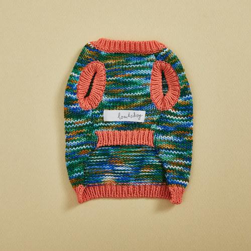 ルイスドッグ louisdog Genius Sweater Vest/V neck 小型犬 犬服 ウエア トップス ニット セーター ベスト セレブ 送料無料の画像