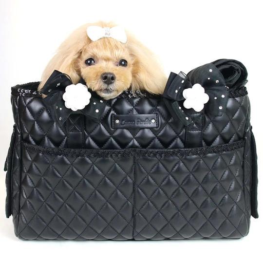 リュクスバーディ Luxe Birdie キルトクリスティキャリー M 小型犬 犬用 キャリーバッグ セレブ 送料無料 M Tiara Pets Japan 通販 Yahoo ショッピング