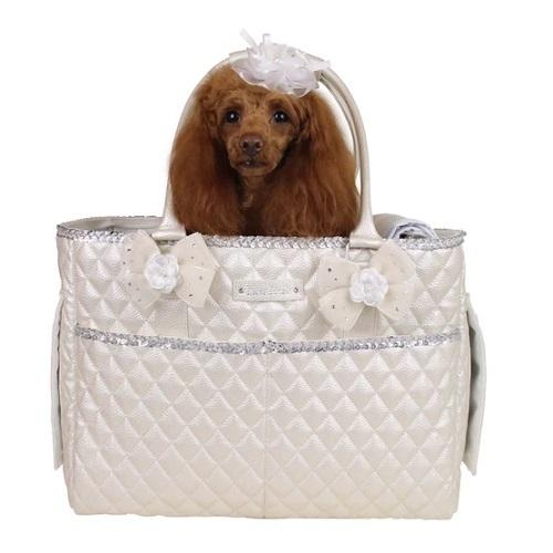 リュクスバーディ Luxe Birdie キルトクリスティキャリー S 小型犬 犬用 キャリーバッグ セレブ 送料無料 S Tiara Pets Japan 通販 Yahoo ショッピング