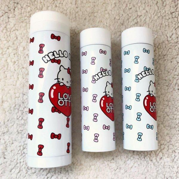 オッティ ハローキティ Otty×HELLO KITTY リボン柄のスリムサーモ