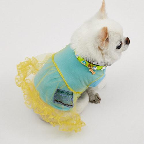 ルイスドッグ louisdog French Chic TUTU 小型犬 犬服 ウエア スカート ワンピース ドレス セレブ 送料無料の画像