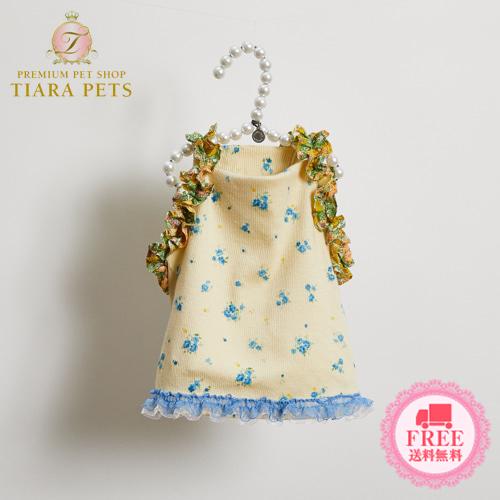 ルイスドッグ louisdog LIBERTY Tank Top フラワー 小型犬 犬服 ウエア トップス タンク セレブ 送料無料