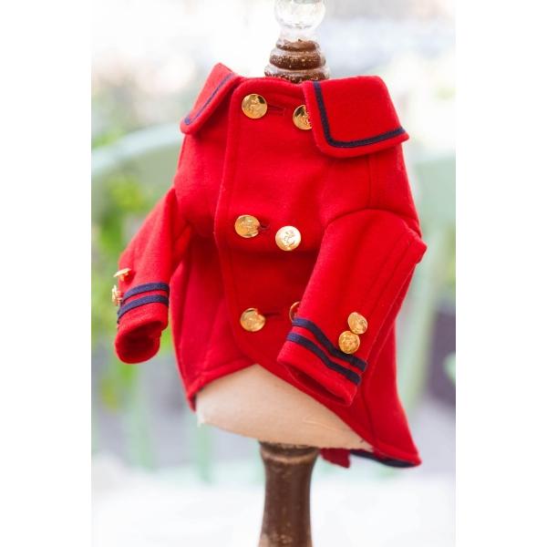 ブルブブ BUL BU-BU ピーコート XXS/XS 犬服 小型犬 ウエア セレブ アウター 上着 ジャケット コート 送料無料の画像
