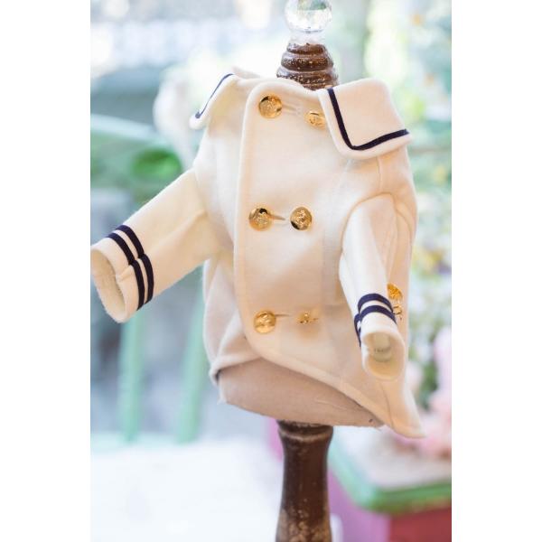 ブルブブ BUL BU-BU ピーコート XXS/XS 犬服 小型犬 ウエア セレブ アウター 上着 ジャケット コート 送料無料の画像