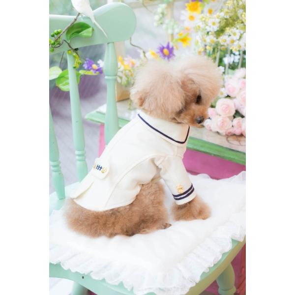 ブルブブ BUL BU-BU ピーコート XXS/XS 犬服 小型犬 ウエア セレブ アウター 上着 ジャケット コート 送料無料｜tiarapetsjapan｜05