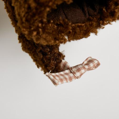 ルイスドッグ louisdog Bunny Hoodie/Brown 犬服 小型犬 ウエア セレブ アウター 上着 パーカ コート 送料無料の画像