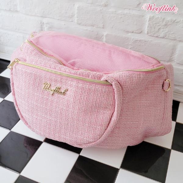 ウーフリンク WOOFLINK HUG ME BAG ☆ TWEED 小型犬 犬用 ペット