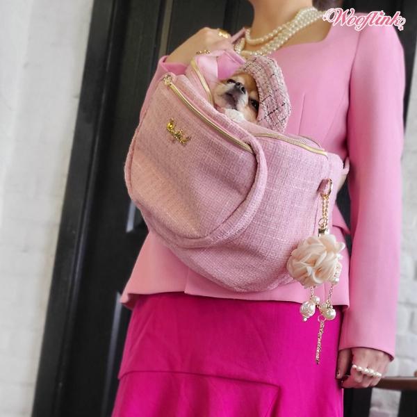 ウーフリンク WOOFLINK HUG ME BAG ☆ TWEED 小型犬 犬用 ペット