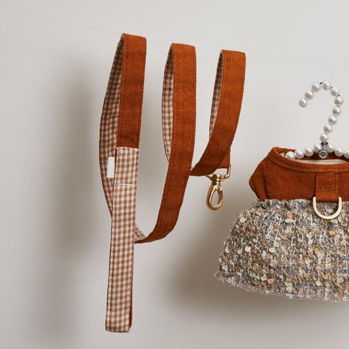 ルイスドッグ louisdog Sweet Caramel Harness Set 小型犬 犬用 セレブ リード ハーネス 胴輪 送料無料