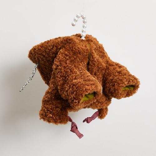 ルイスドッグ louisdog Bunny Hoodie/Camel Brown 犬服 小型犬 ウエア セレブ アウター 上着 パーカ コート 送料無料の画像
