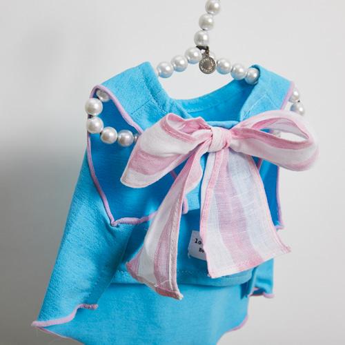 ルイスドッグ ルイスドッグ louisdog Glitter Organic Quilt Harness Set 小型