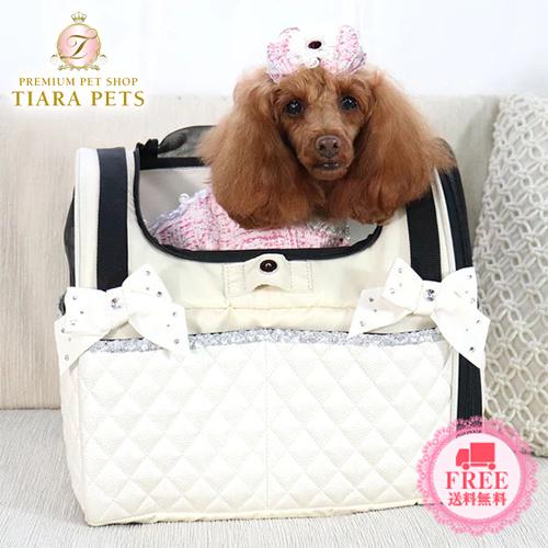 リュクスバーディ ペットリュック 小型犬 リュクスバーディ Luxe birdie キルトリュバンリュック WHITE S 小型犬