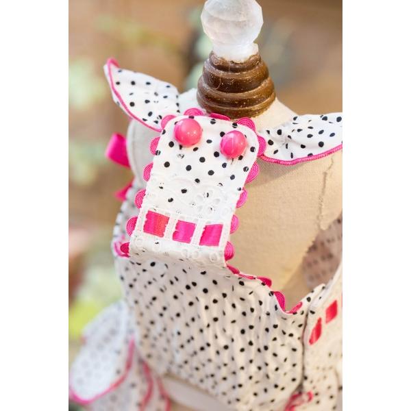 ブルブブ BUL BU-BU Dots O/P  SSS/SS/SSL/S  小型犬 犬服 ウエア ワンピース ドレス セレブ 送料無料の画像