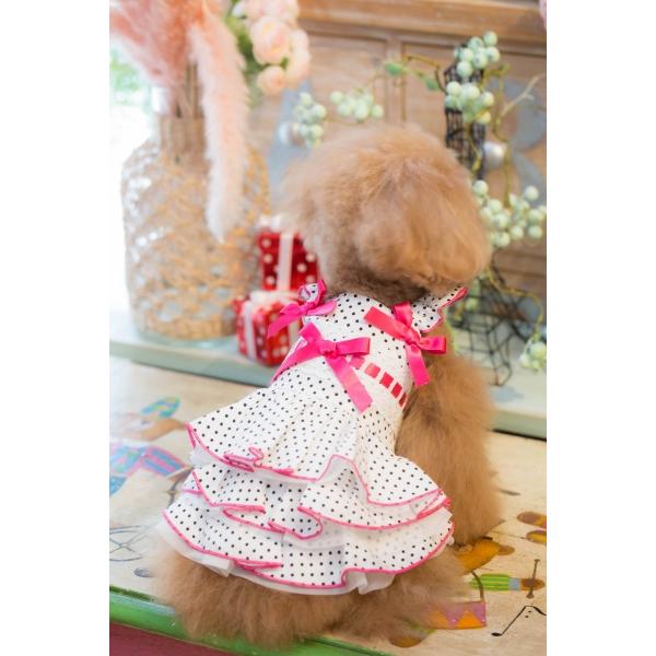 ブルブブ BUL BU-BU Dots O/P  SSS/SS/SSL/S  小型犬 犬服 ウエア ワンピース ドレス セレブ 送料無料の画像