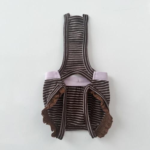 ルイスドッグ louisdog Chocolat Pants 小型犬 犬服 ロンパース カバーオール つなぎ パンツ セレブの画像