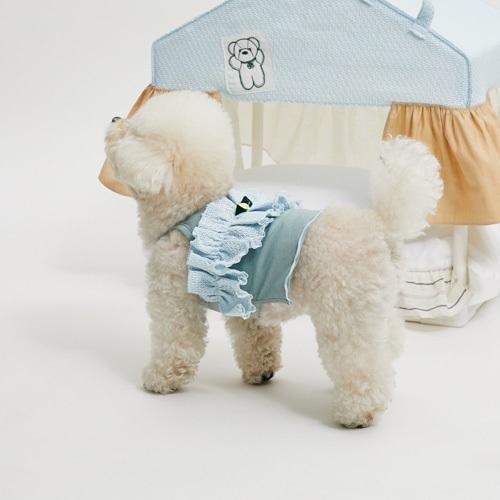 ルイスドッグ louisdog BlueWave TOP 小型犬 犬服 トップス ノースリーブ セレブの画像