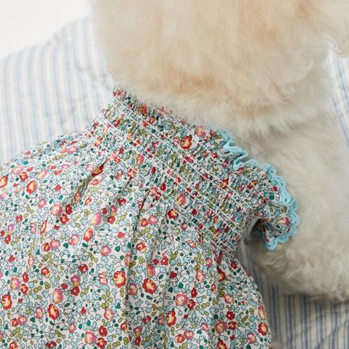 ルイスドッグ louisdog Eloise Sun Dress 小型犬 犬服 ワンピース ドレス セレブの画像