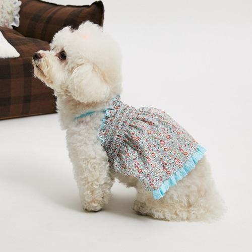 ルイスドッグ louisdog Eloise Sun Dress 小型犬 犬服 ワンピース ドレス セレブの画像