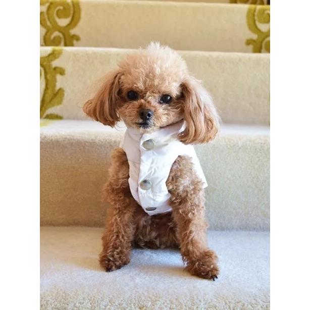 プエルト PUERTO メイフェア リバーシブルダウンベスト 2/2h/3 小型犬 犬服 ウエア アウター ダウンベスト セレブ_1