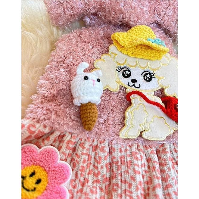 J&Kアニマルズ J&K animals シュガーちゃん つなぎ S/SL 小型犬 犬服