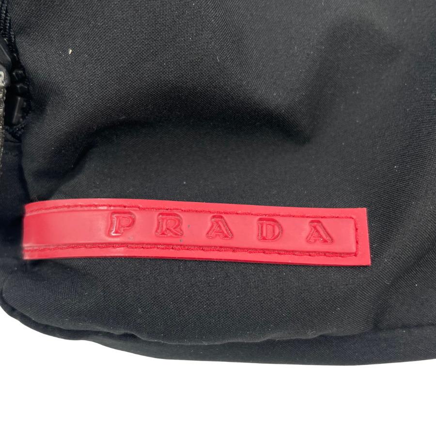 PRADA（プラダ） 美品 ナイロン ウエストバッグ ボディバッグ ブラック