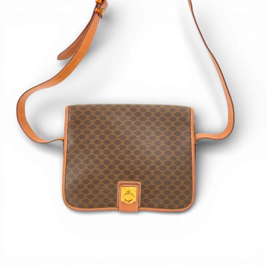 CELINE（セリーヌ） マカダム ショルダーバッグ 肩掛け レディース